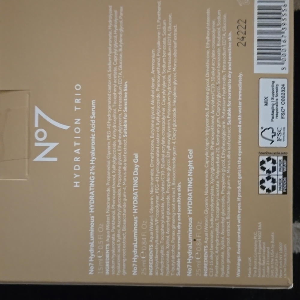 No7Hydration Trio gift set Hp🔥🔥🔥 - Picture 2 of 3